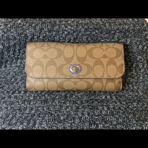 COACH Clutch Wallet & Cheque book cover